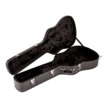 FENDER FLAT-TOP DREADNOUGHT ACOUSTIC GUITAR CASE, BLACK